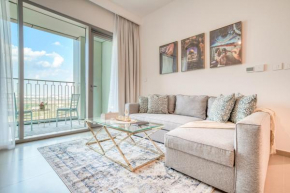 Dubai Elegance: 1BR with DIFC & Zabeel Views